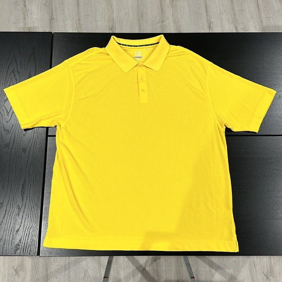 Cutter & Buck Yellow Polo Shirt - 3XB - Picture 1 of 10